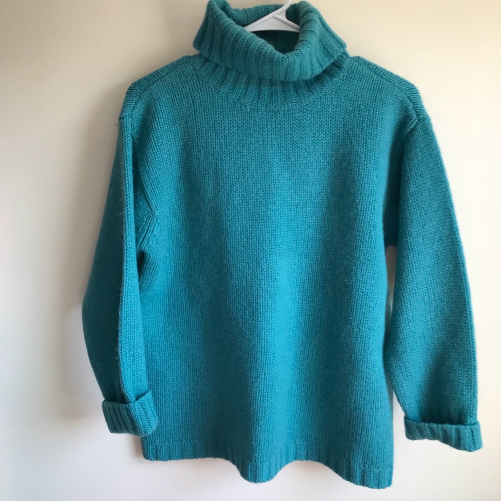 ❤️ J Crew Heavy Knit Turtleneck Sweater - Picture 1 of 2
